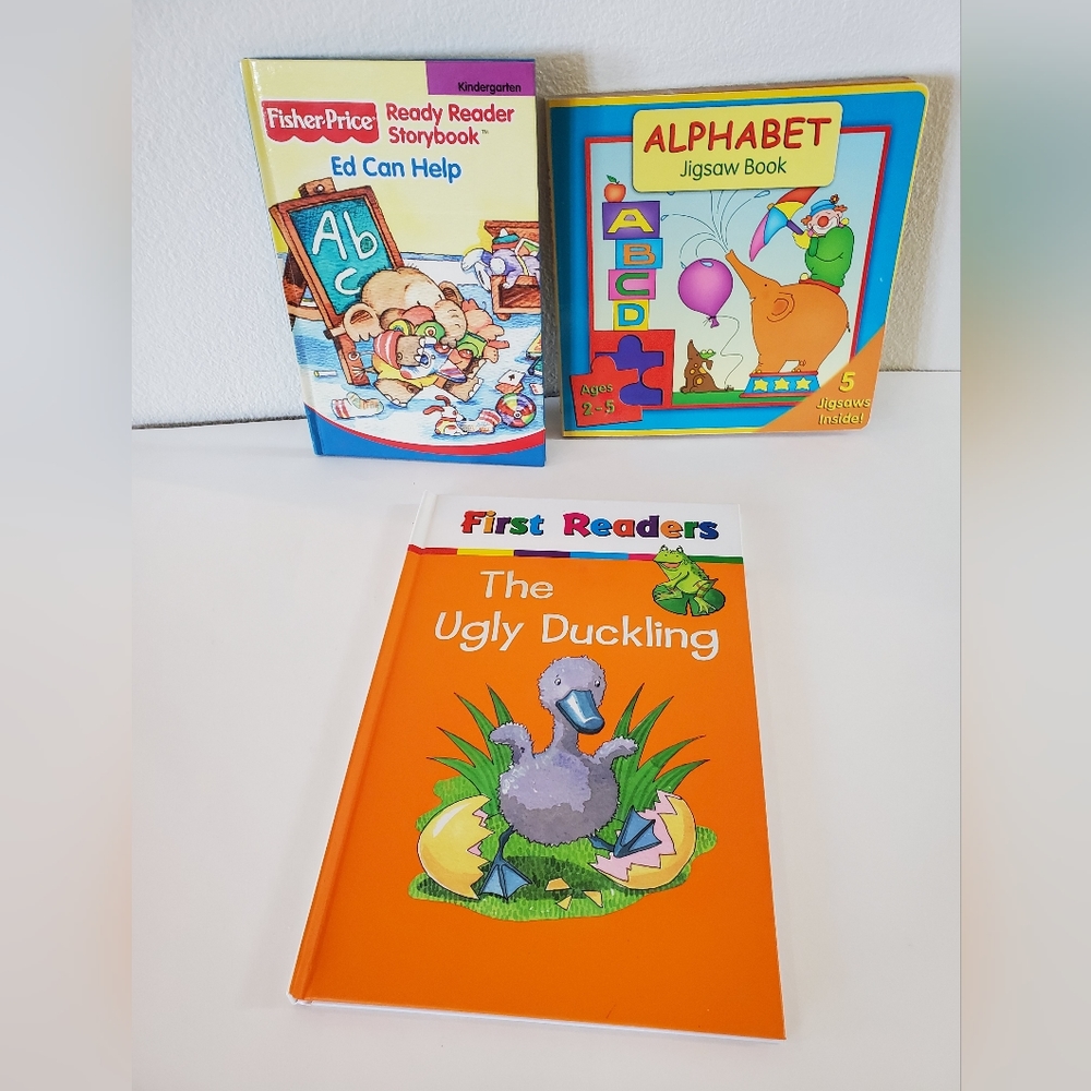 3 First Readers Children's Storybooks